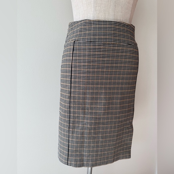Margaret M Black and Tan Pencil Skirt - Picture 5 of 6